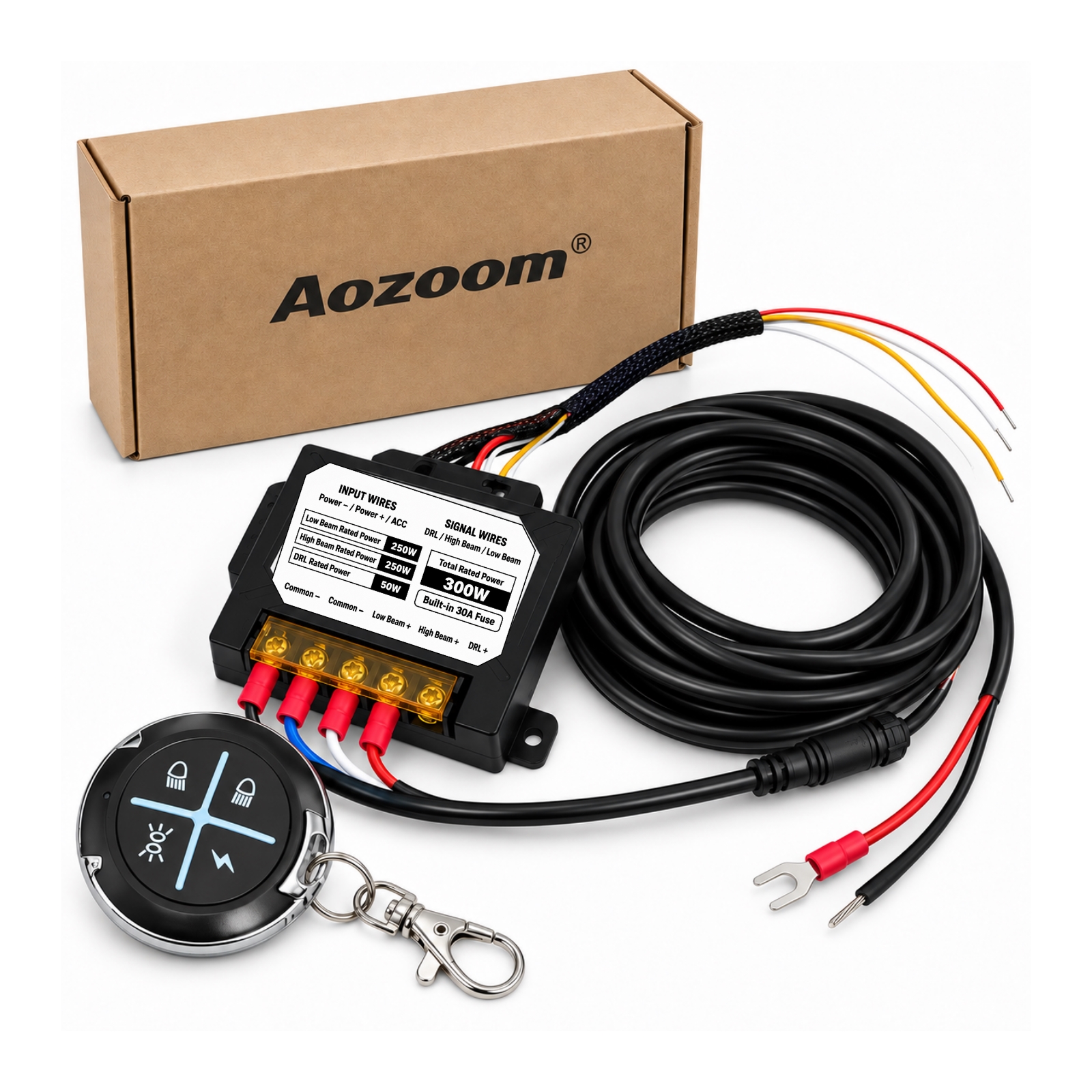 Aozoom Off-Road Harness Wiring & Remote Controller
