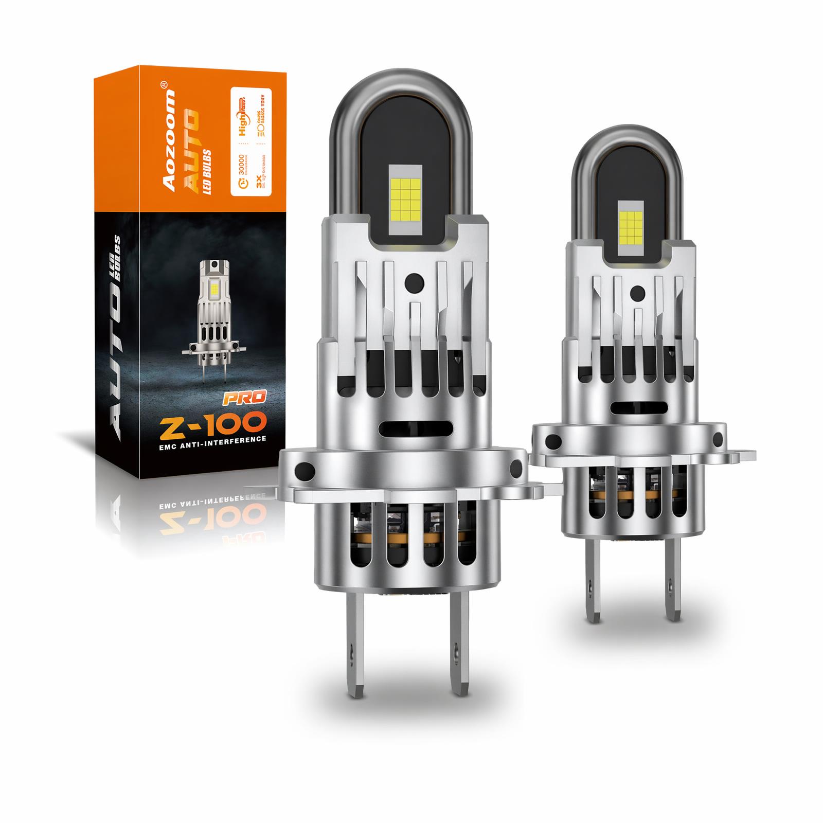 Aozoom Z-100 Pro Series H7 LED Bulbs, Brightness 8000LM 70W